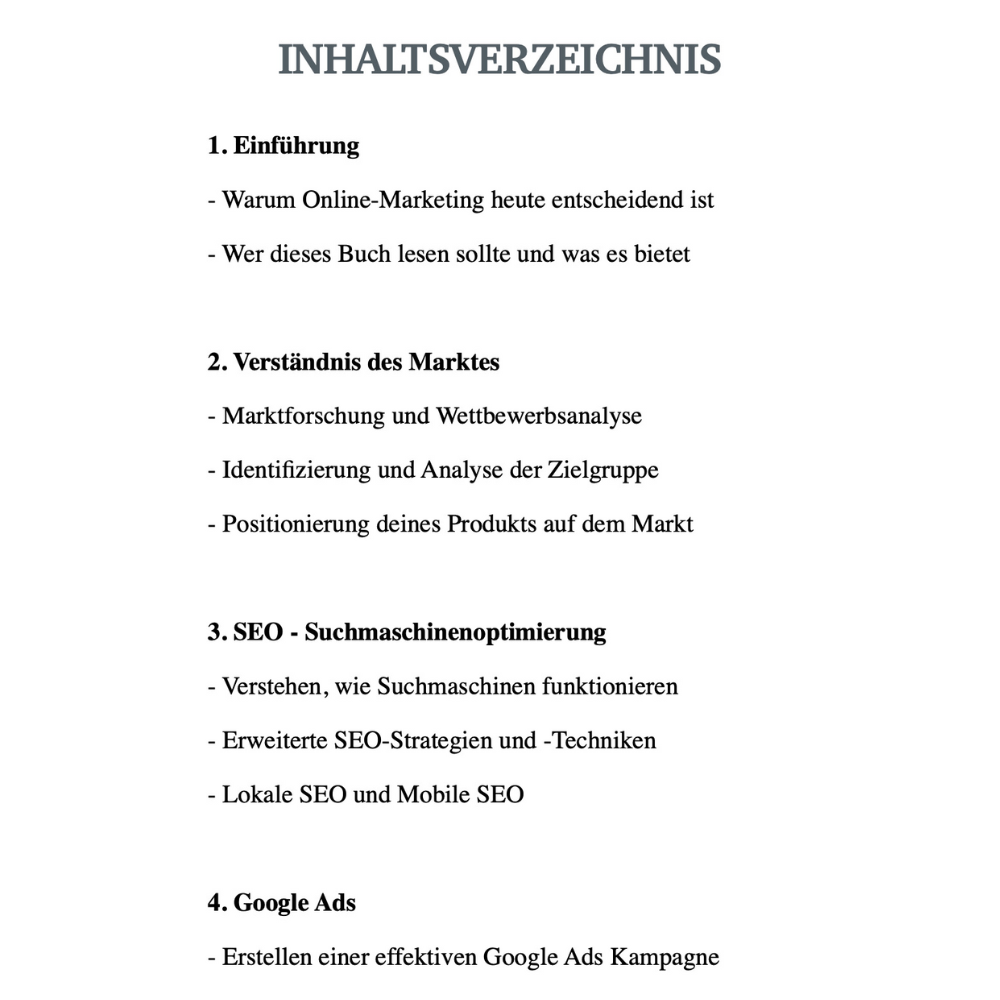 E-Book Digitales Marketing Meistern