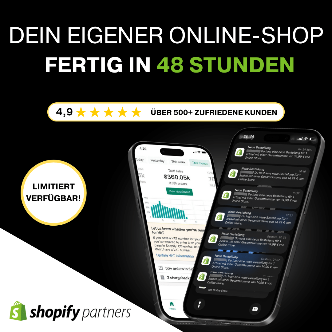 Fertiger Onlineshop – Dein Start ins E-Commerce